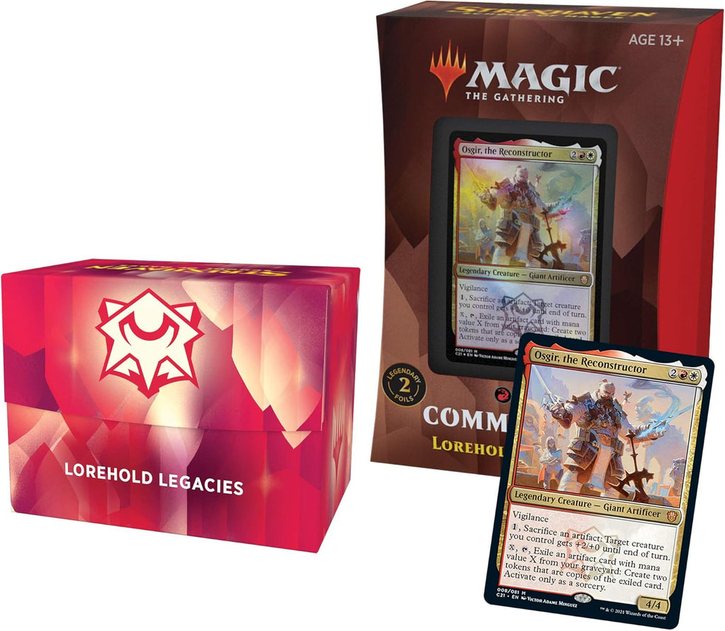 Magic: the Gathering Strixhaven Commander Deck – Lorehold Legacies (Red-White)