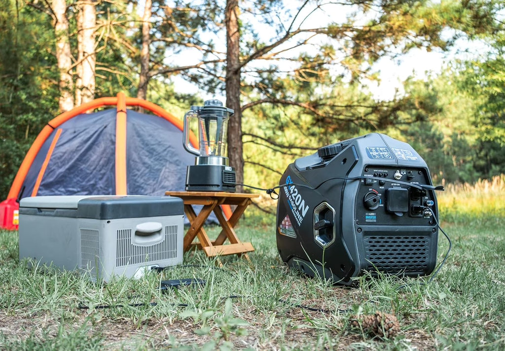 GX420N Portable Inverter Generator - 4200W Gas Powered, Quiet, Long Run Time, Parallel Capable, RV Ready Backup Power