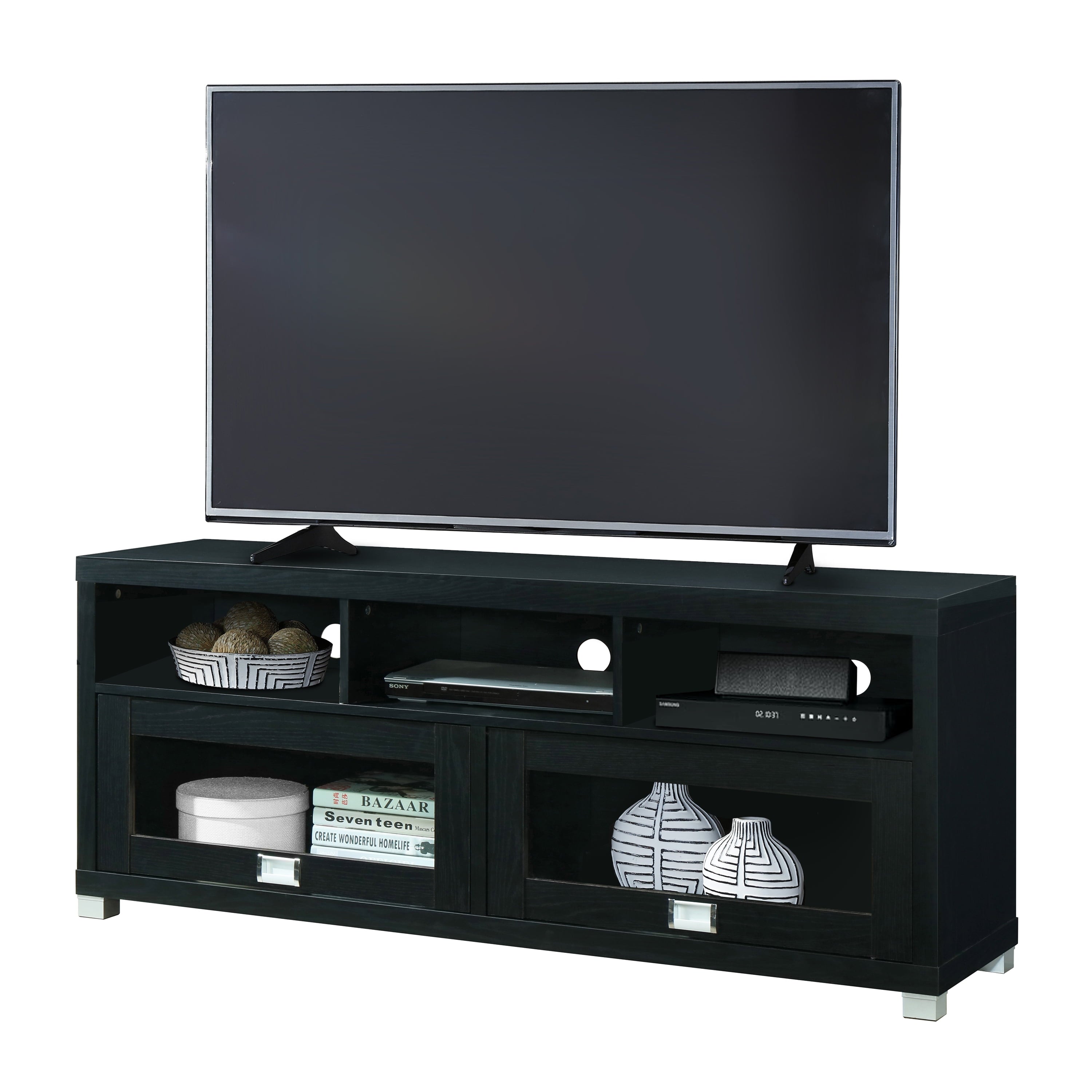 58" Durbin TV Stand for Tvs up to 75", Black