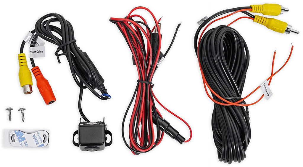 Electronics XCAM200 Waterproof Full Color Backup Camera, Wide Viewing Angle Lens