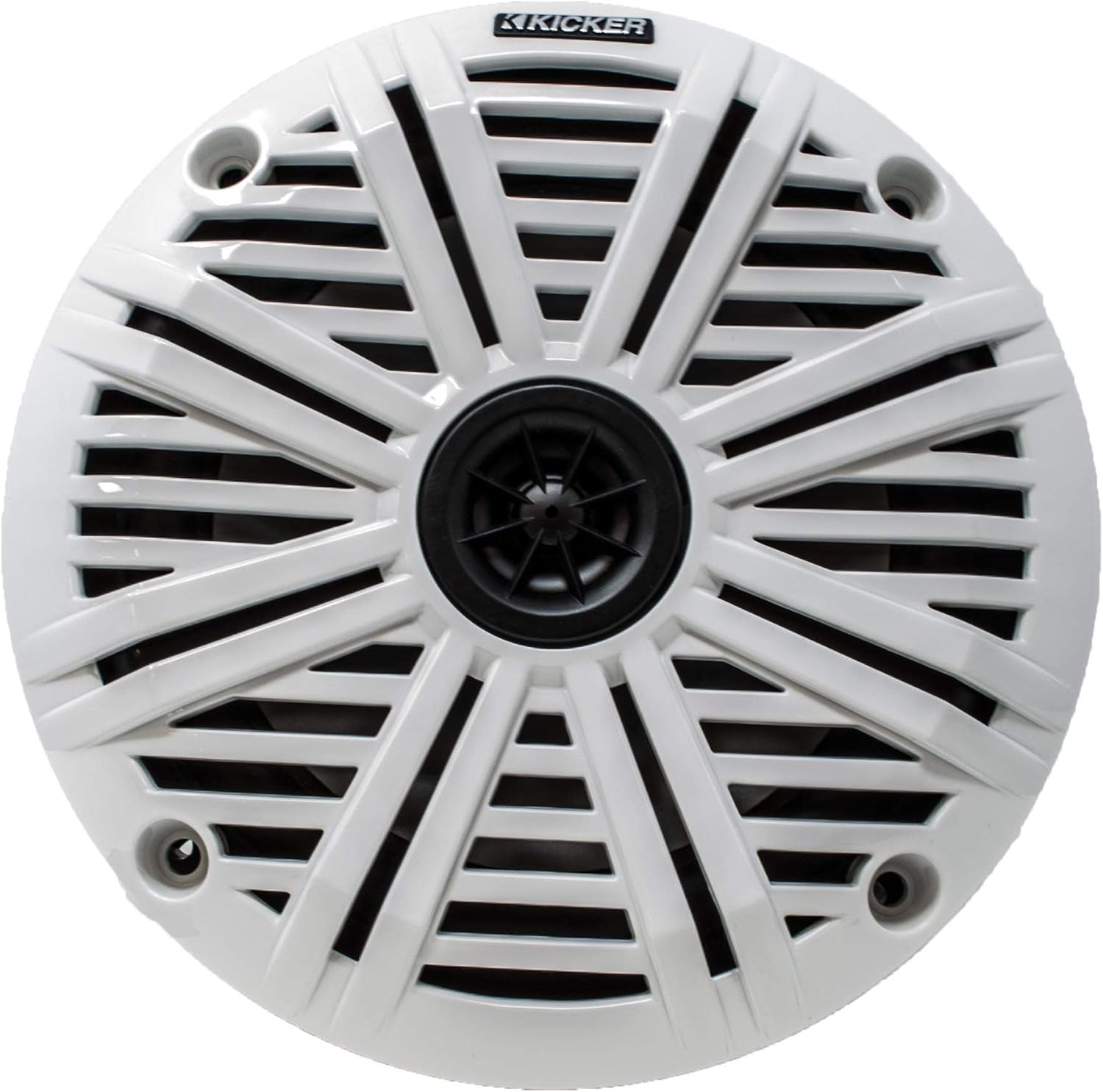 6.5" Marine Speakers (1 Pair) White Salt Water Grills OEM Replacement Speakers