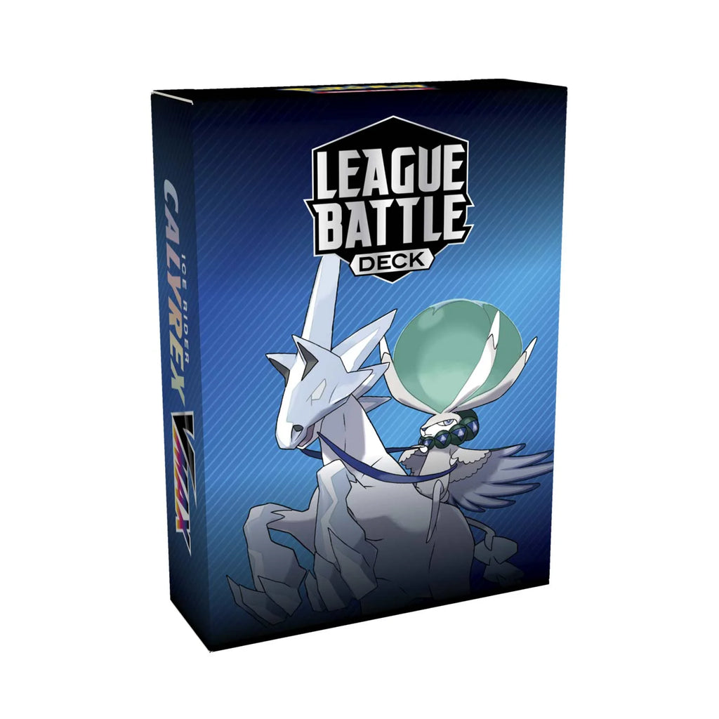 Pokemon Trading Cards: Ice Rider Calyrex Vmax League Battle Deck