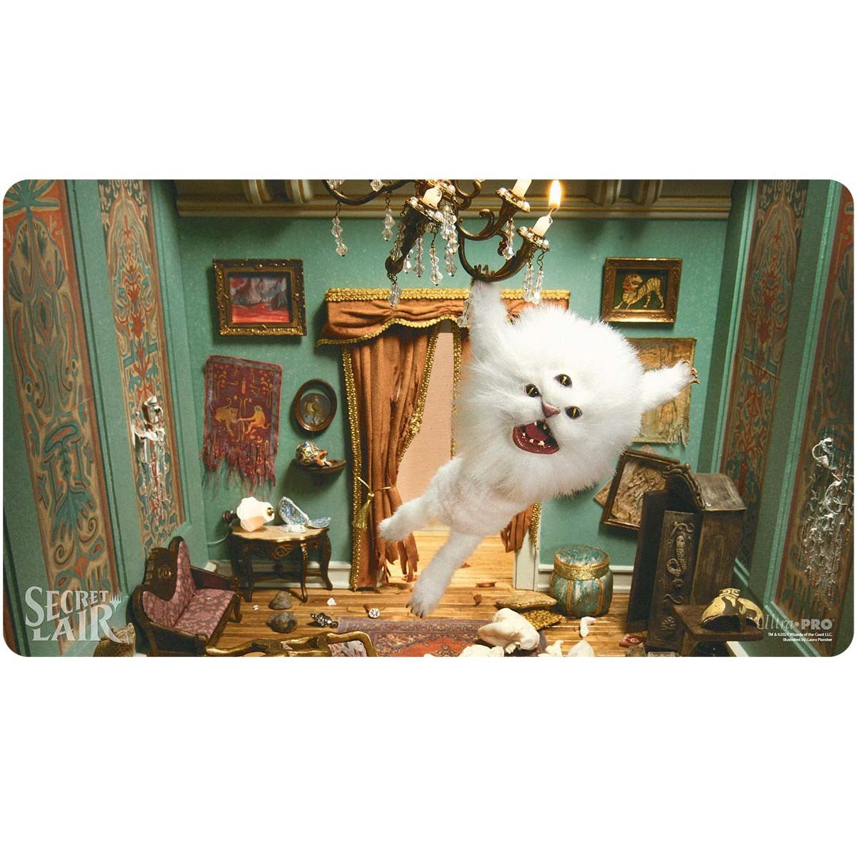 MTG Secret Lair Equinox Aura Shards Diabolical Dioramas Playmat