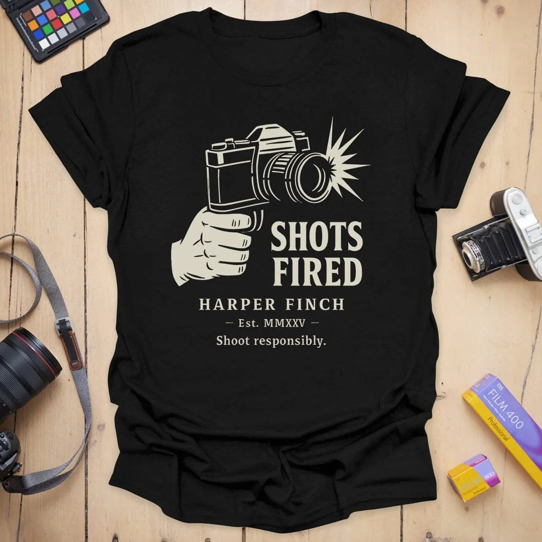 Shoot Responsibly T-Shirta - Black, 3XL