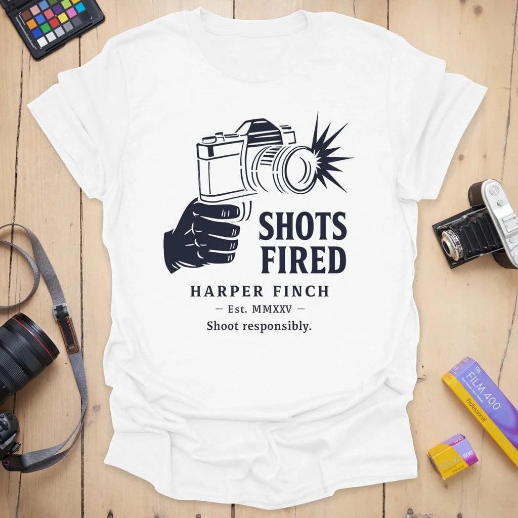 Shoot Responsibly T-Shirta - White, 3XL